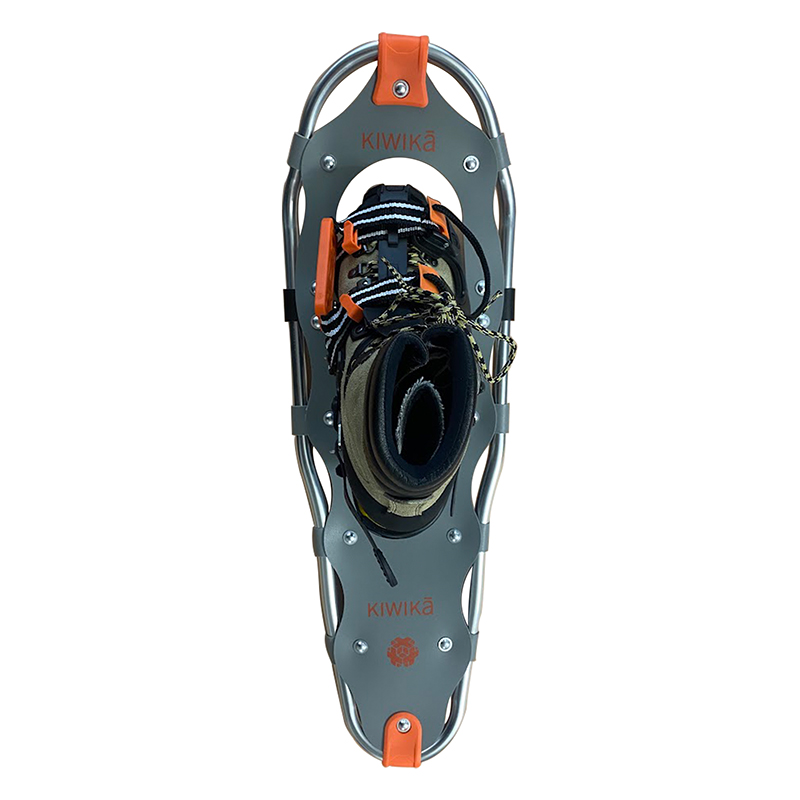 image-2 Schneeschuh orange Draufsicht mit Schuh