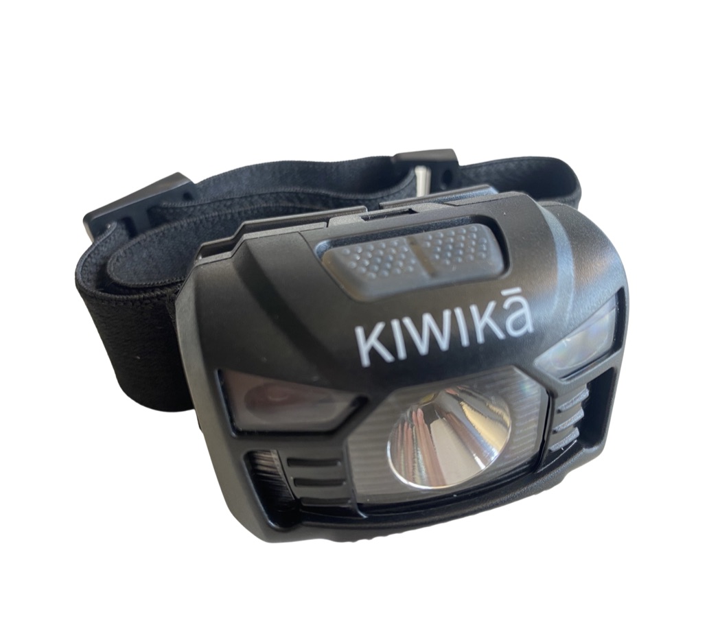LED-Sensor-Stirnlampe fÃ¼r Trailrunning oder Wandern