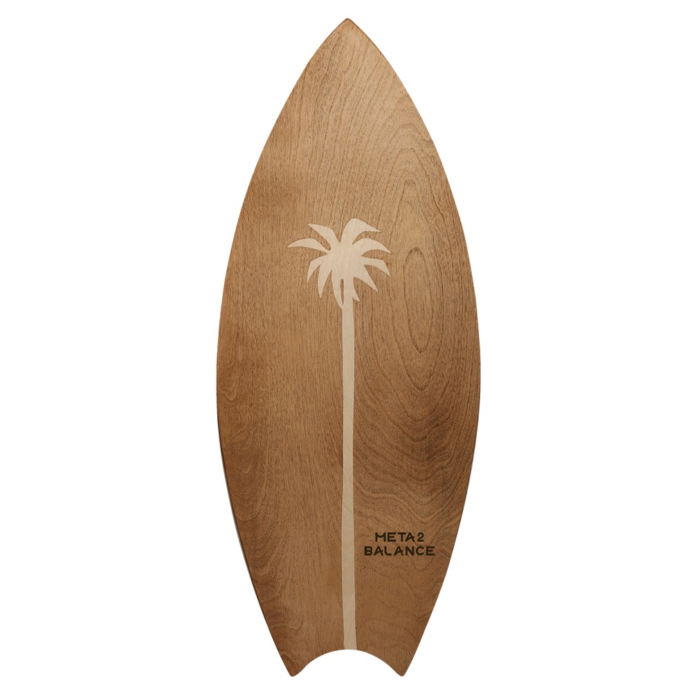 Balance Board mit Palmenmotiv