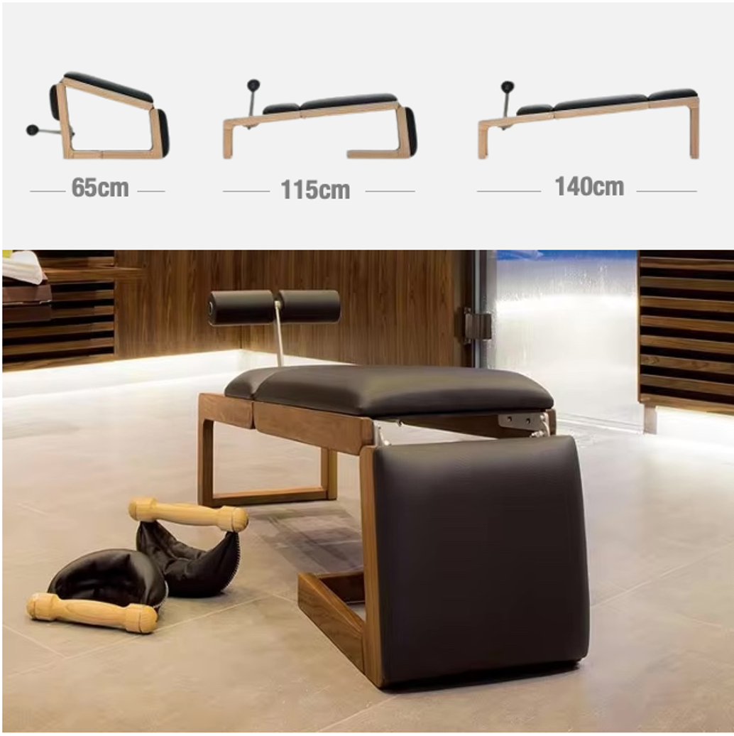 woodbench Hantelbank, robust und multifunktional.